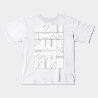 My Favorite Geometric Patterns No.19 - White Kids T-Shirt